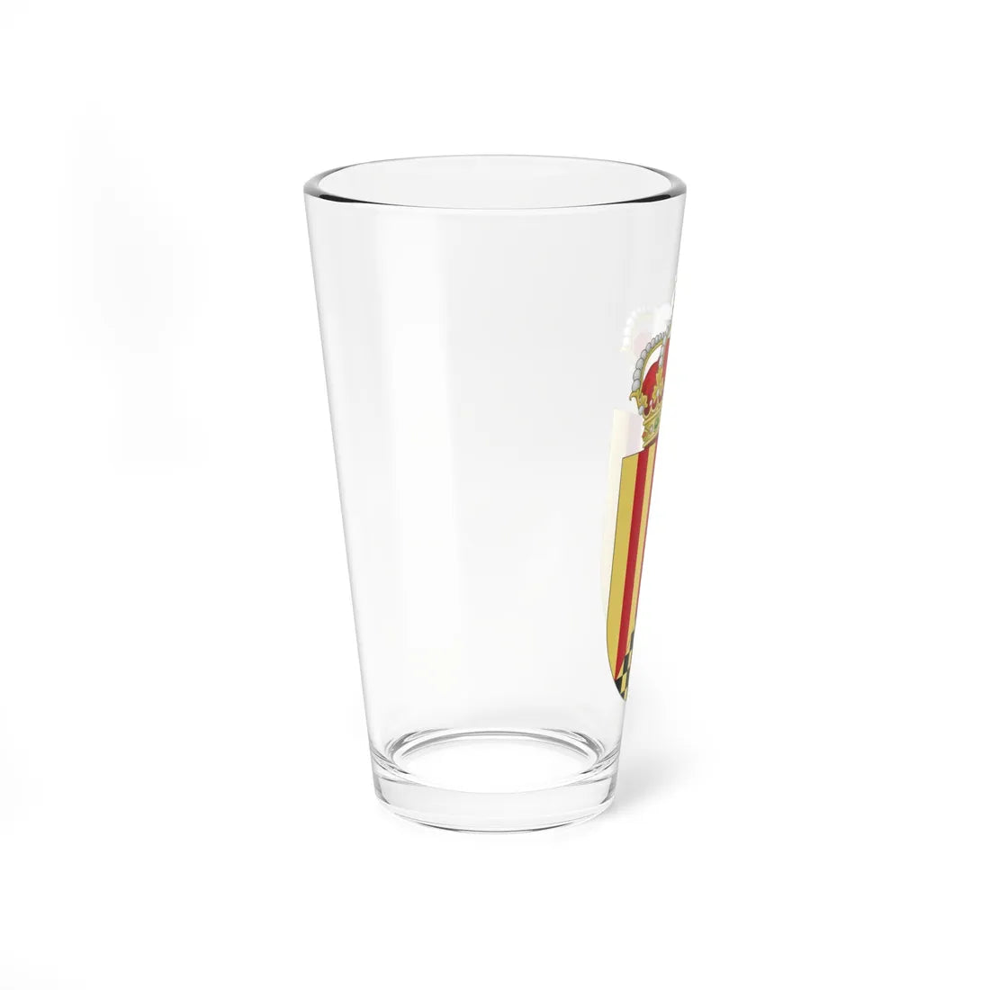 Coat of Arms of the Former 4th Mountain Division Urgel (Spain) (Coat of Arms) Pint Glass 16oz - Go Mug Yourself