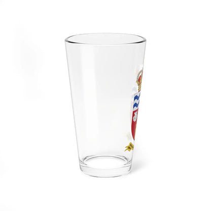 Coat of Arms of the Former 4th Spanish Military Region 1997-2002 (Spain) (Coat of Arms) Pint Glass 16oz - Go Mug Yourself