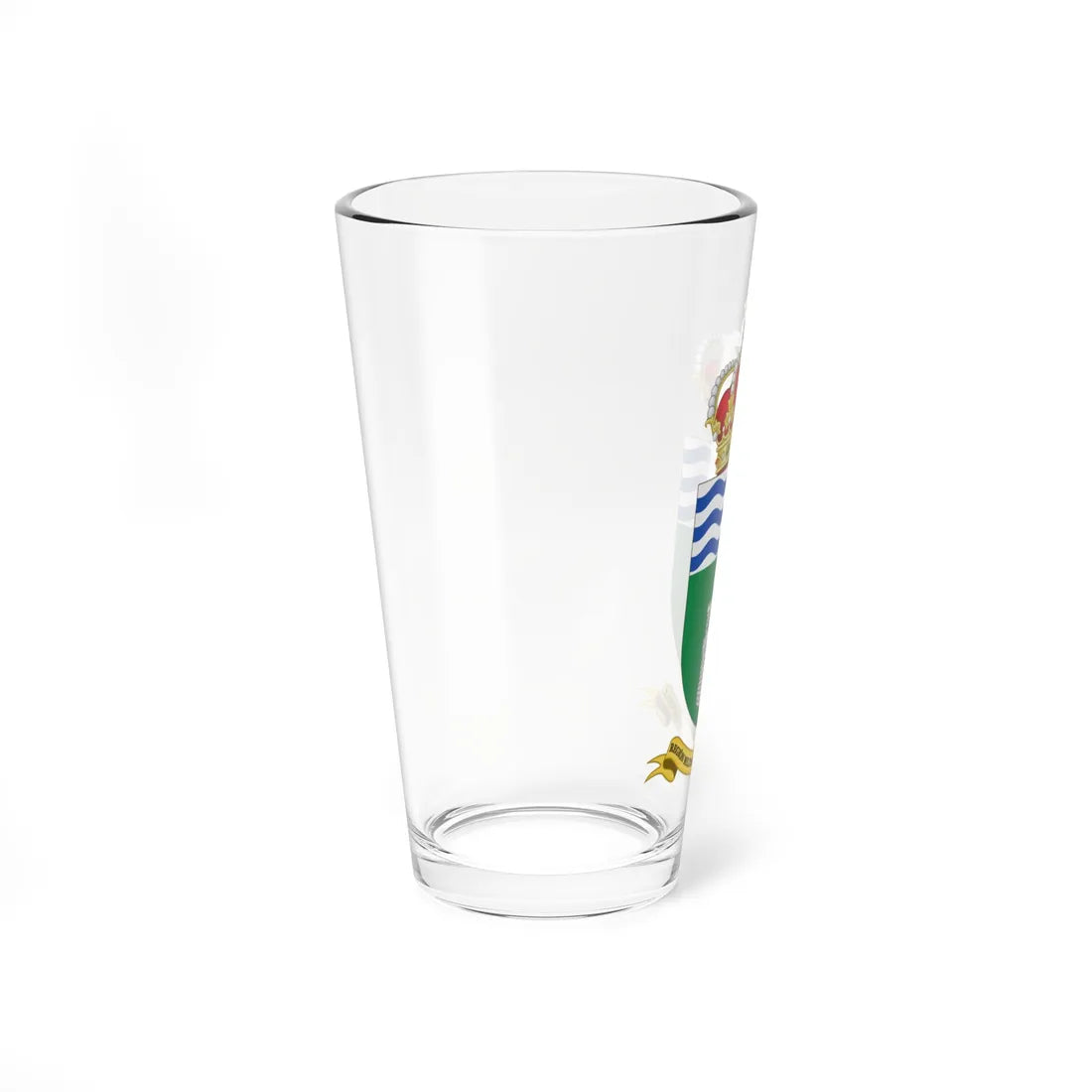 Coat of Arms of the Former 5th Spanish Military Region 1984-1997 (Spain) (Coat of Arms) Pint Glass 16oz - Go Mug Yourself