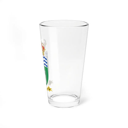 Coat of Arms of the Former 5th Spanish Military Region 1984-1997 (Spain) (Coat of Arms) Pint Glass 16oz - Go Mug Yourself