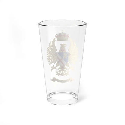 Coat of Arms of the Former 5th Spanish Military Region Until 1984 (Spain) (Coat of Arms) Pint Glass 16oz - Go Mug Yourself