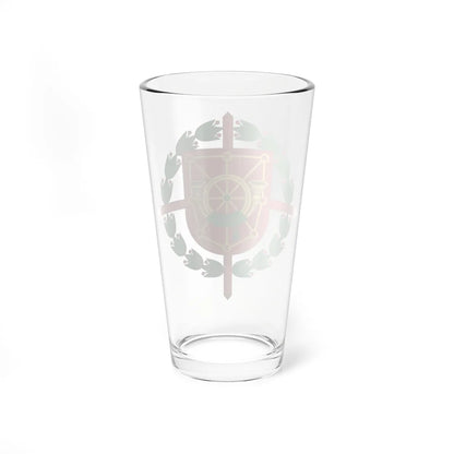 Coat of Arms of the Former 6th Mountain Division Navarra (Spain) (Coat of Arms) Pint Glass 16oz - Go Mug Yourself