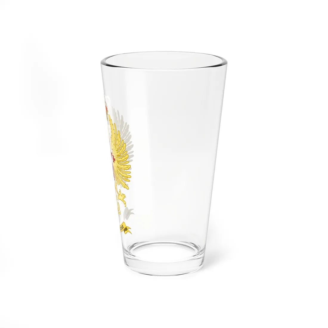 Coat of Arms of the Former 7th Spanish Military Region Until 1984 (Spain) (Coat of Arms) Pint Glass 16oz - Go Mug Yourself