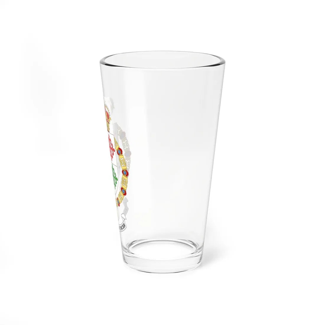 Coat of Arms of the Former Infantry Regiment Ordenes Militares (Spain) (Coat of Arms) Pint Glass 16oz - Go Mug Yourself