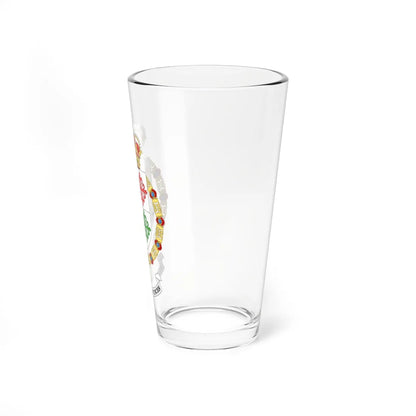 Coat of Arms of the Former Infantry Regiment Ordenes Militares (Spain) (Coat of Arms) Pint Glass 16oz - Go Mug Yourself
