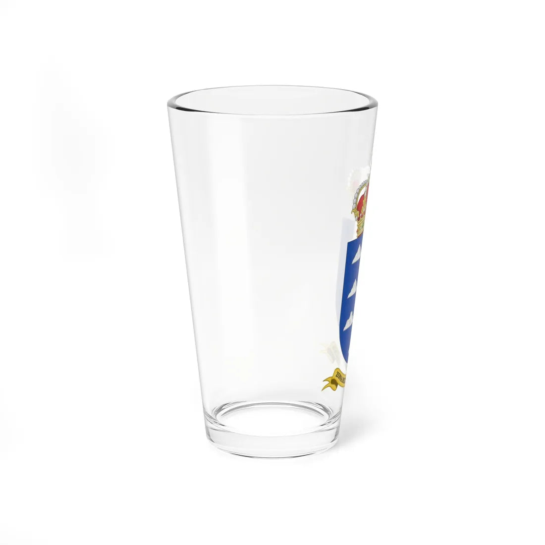 Coat of Arms of the Former Military Zone of the Canary Islands 1984-2002 (Spain) (Coat of Arms) Pint Glass 16oz - Go Mug Yourself
