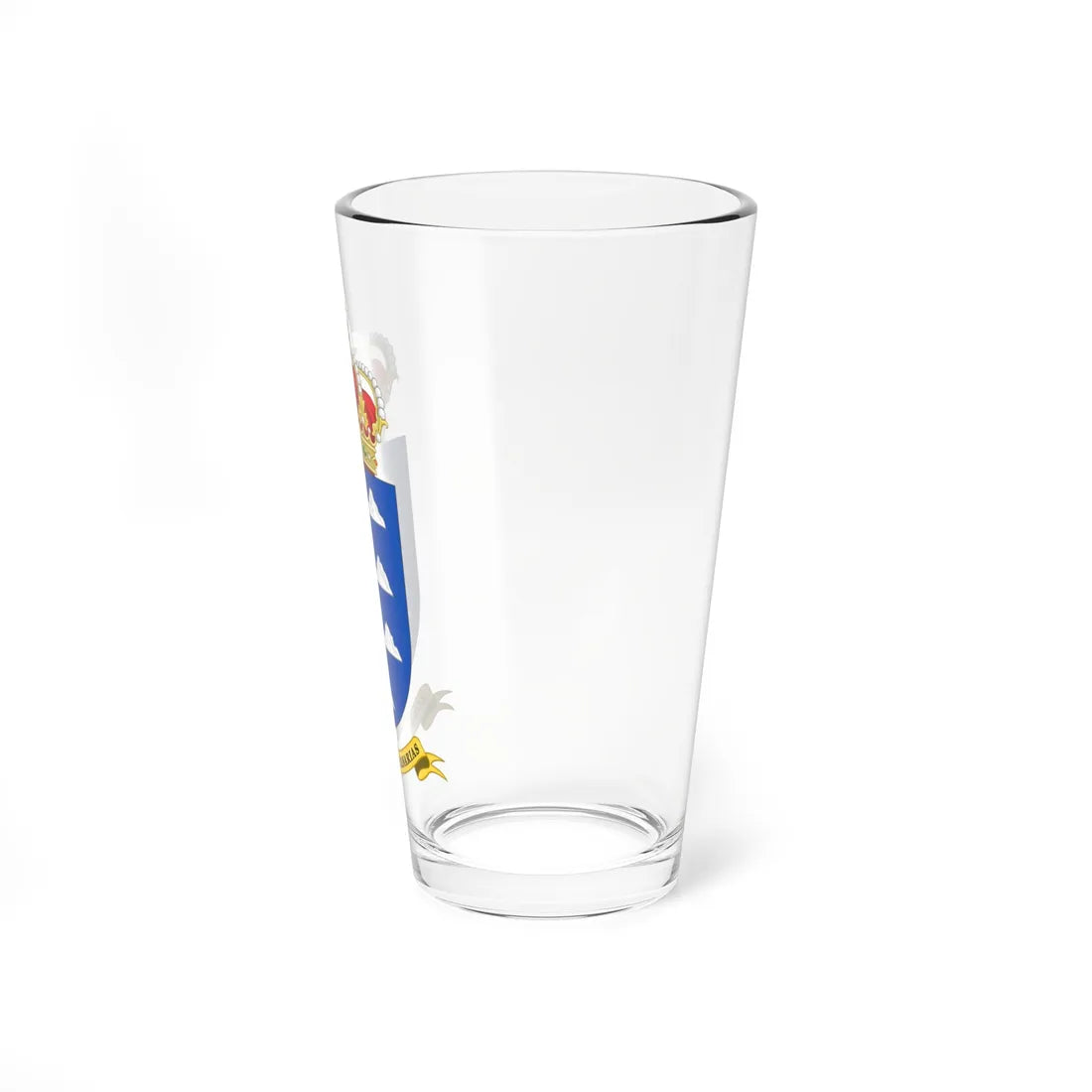 Coat of Arms of the Former Military Zone of the Canary Islands 1984-2002 (Spain) (Coat of Arms) Pint Glass 16oz - Go Mug Yourself