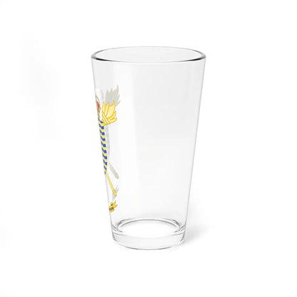 Coat of arms of the Former Spanish Army Transport Directorate (Spain) (Coat of Arms) Pint Glass 16oz - Go Mug Yourself