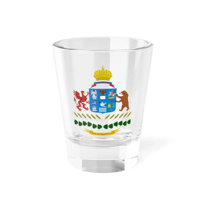 Coat of arms of the Free Russian Community variant (Russia) (Coat of Arms) Shot Glass 1.5oz 1.5oz - Go Mug Yourself