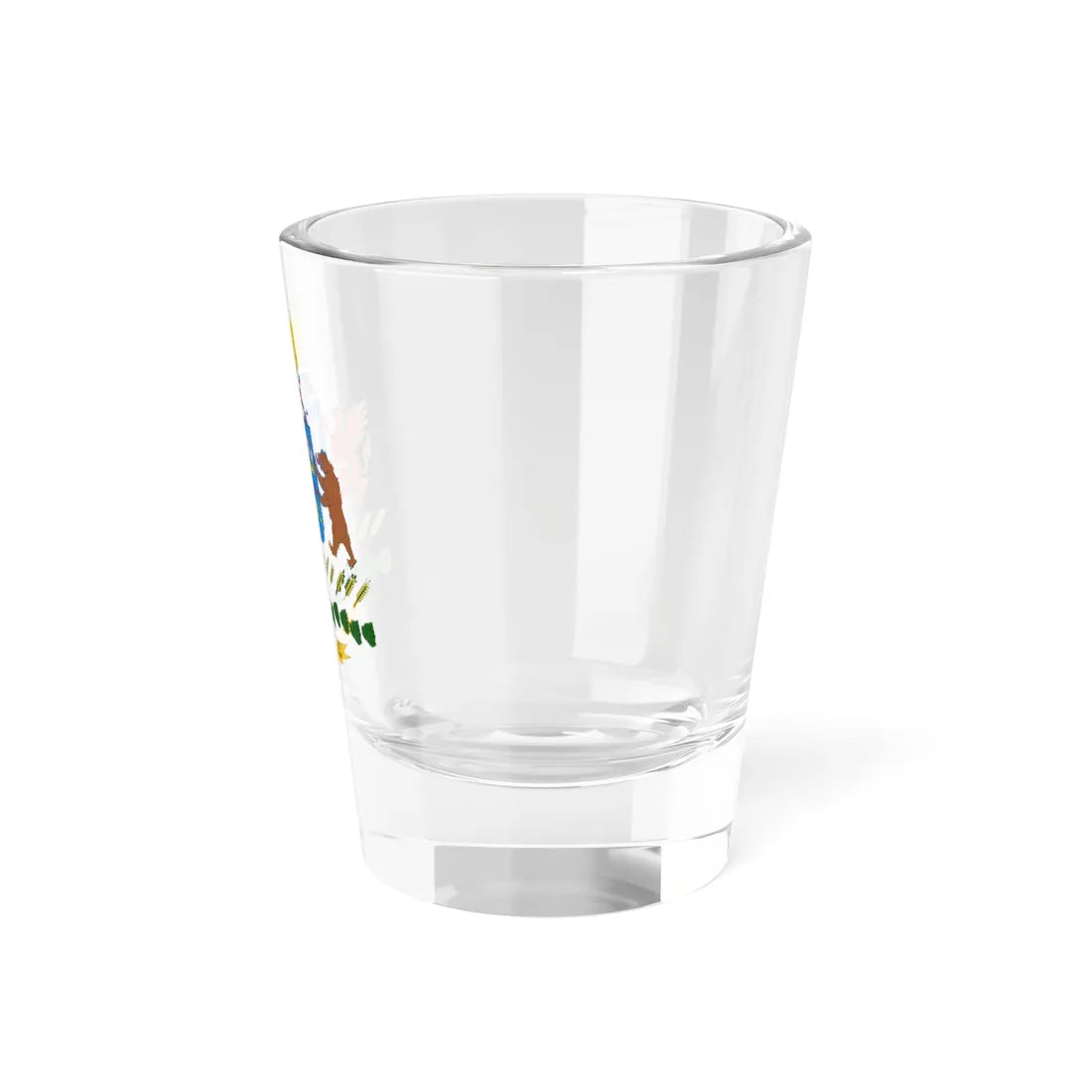 Coat of arms of the Free Russian Community variant (Russia) (Coat of Arms) Shot Glass 1.5oz - Go Mug Yourself