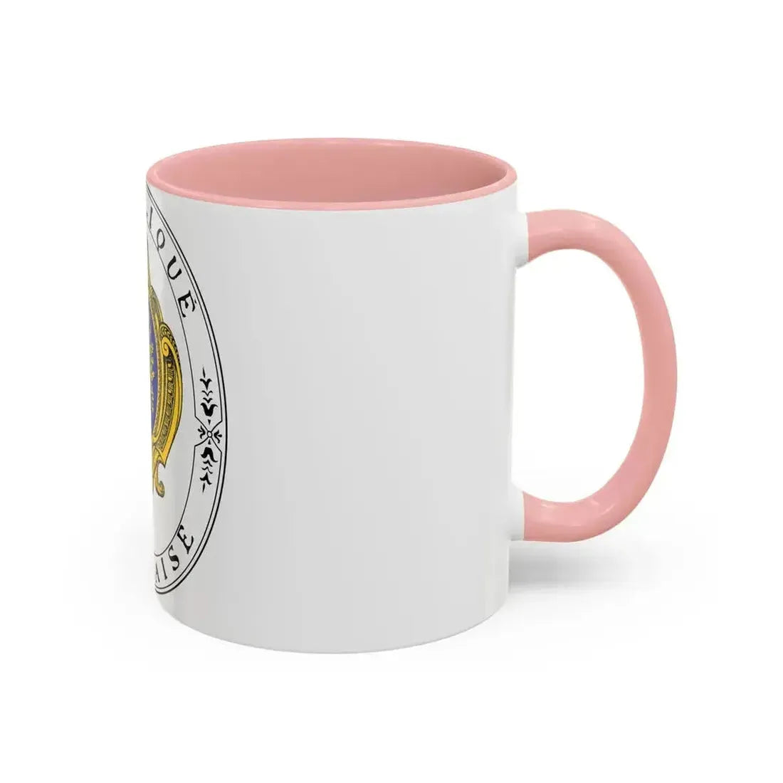 Coat of arms of the French Republic (1905) - Accent Coffee Mug - Go Mug Yourself