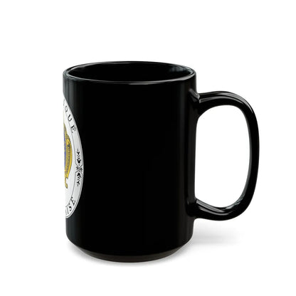 Coat of arms of the French Republic (1905) - Black Coffee Mug-Go Mug Yourself