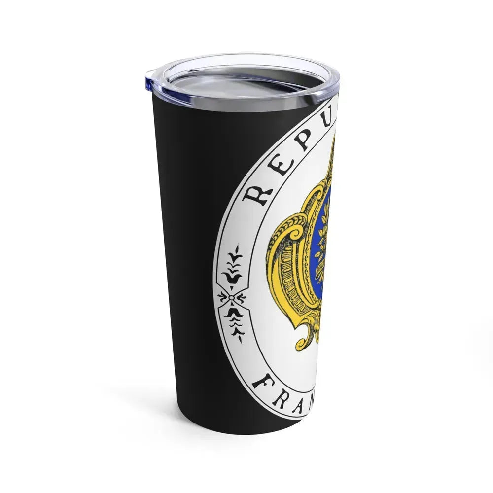 Coat of arms of the French Republic (1905) - Tumbler 20oz - Go Mug Yourself