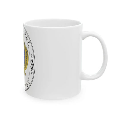 Coat of arms of the French Republic (1905) - White Coffee Mug - Go Mug Yourself
