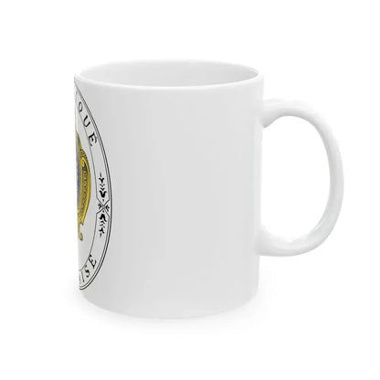 Coat of arms of the French Republic (1905) - White Coffee Mug - Go Mug Yourself