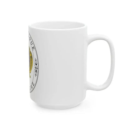 Coat of arms of the French Republic (1905) - White Coffee Mug - Go Mug Yourself