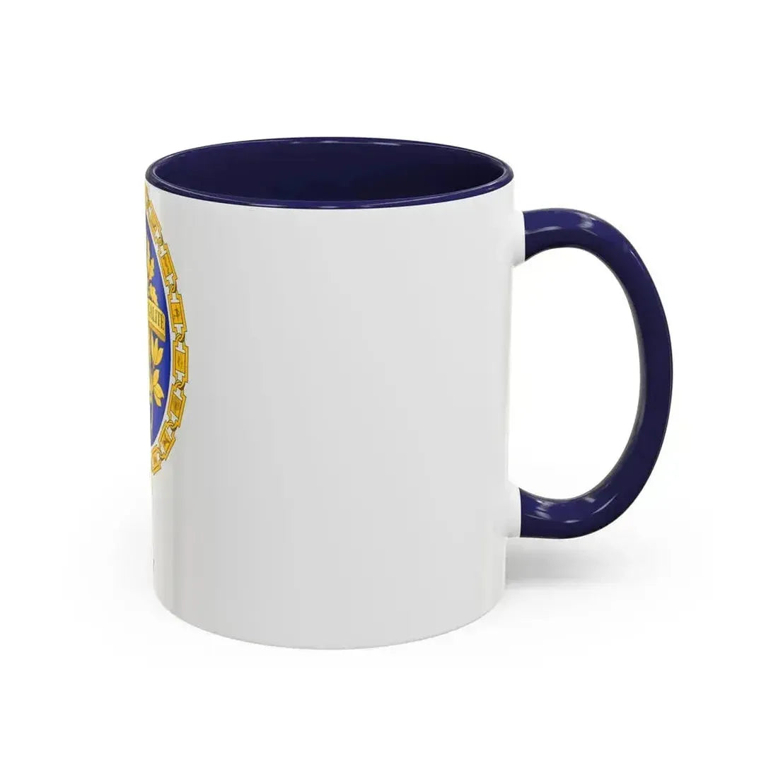 Coat of arms of the French Republic - Accent Coffee Mug - Go Mug Yourself