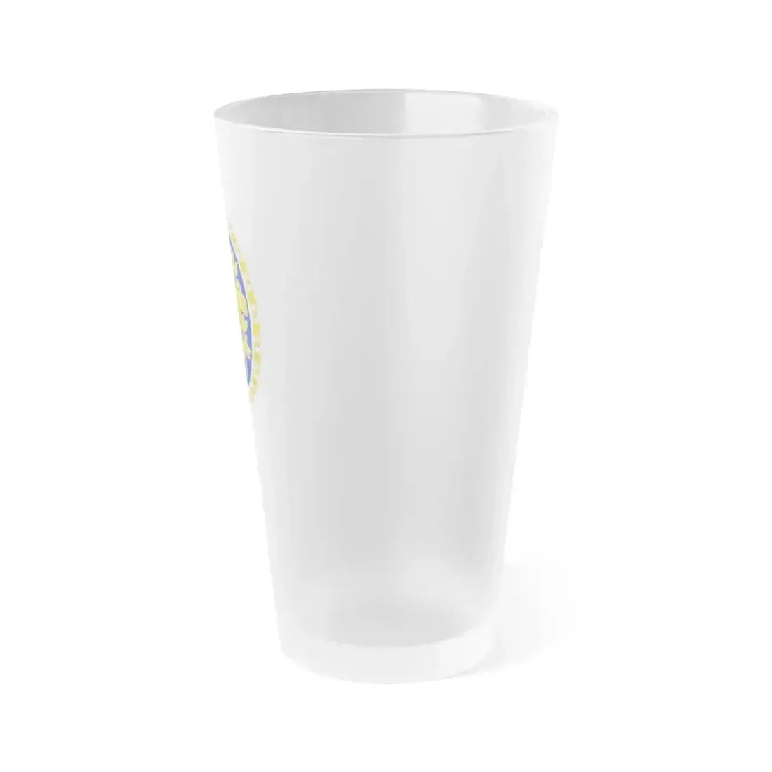 Coat of arms of the French Republic - Frosted Pint Glass 16oz - Go Mug Yourself