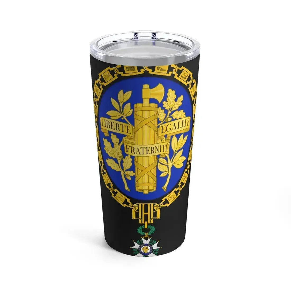 Coat of arms of the French Republic - Tumbler 20oz 20oz - Go Mug Yourself
