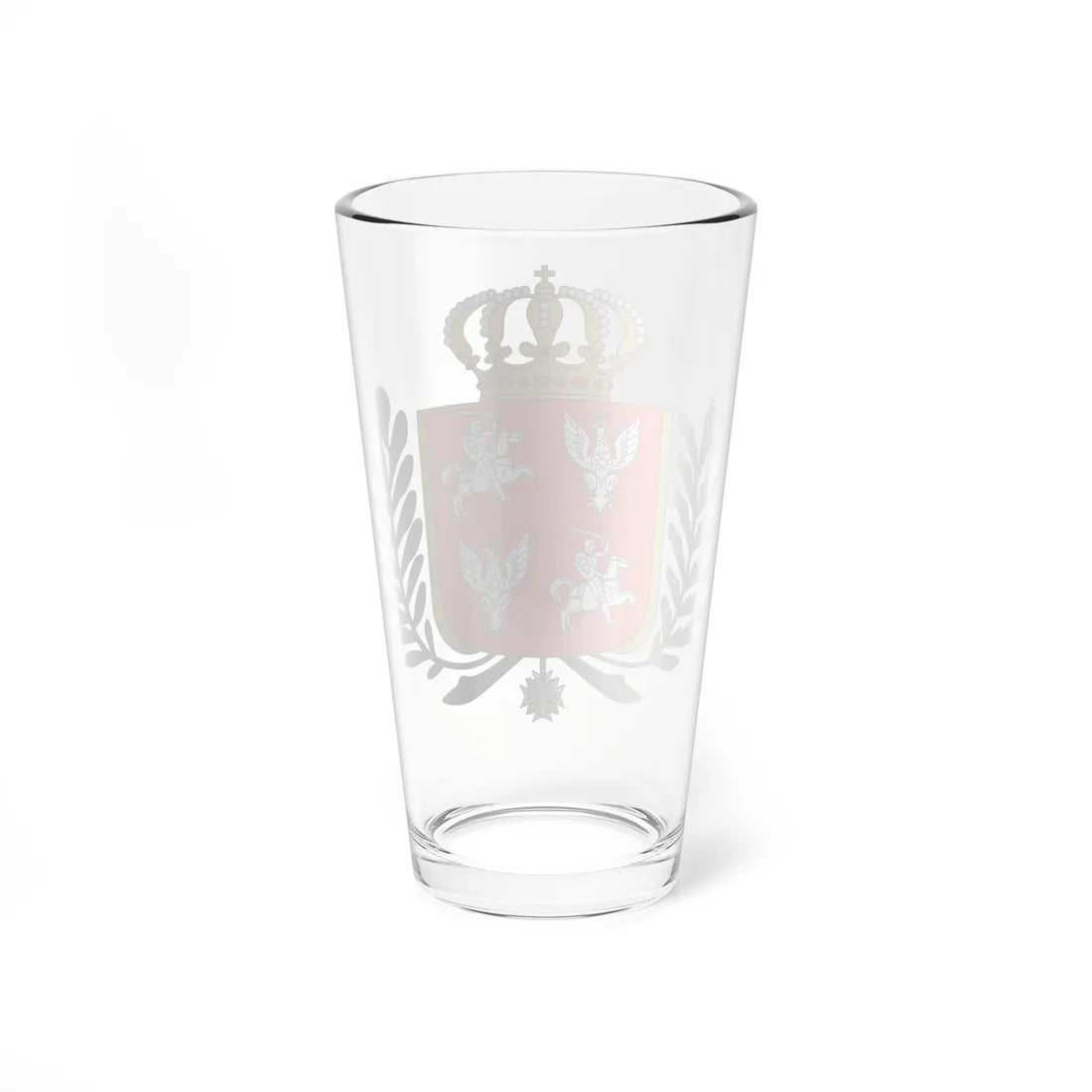 Coat of arms of the General Confederation of the Kingdom of Poland (Poland) (Coat of Arms) Pint Glass 16oz - Go Mug Yourself