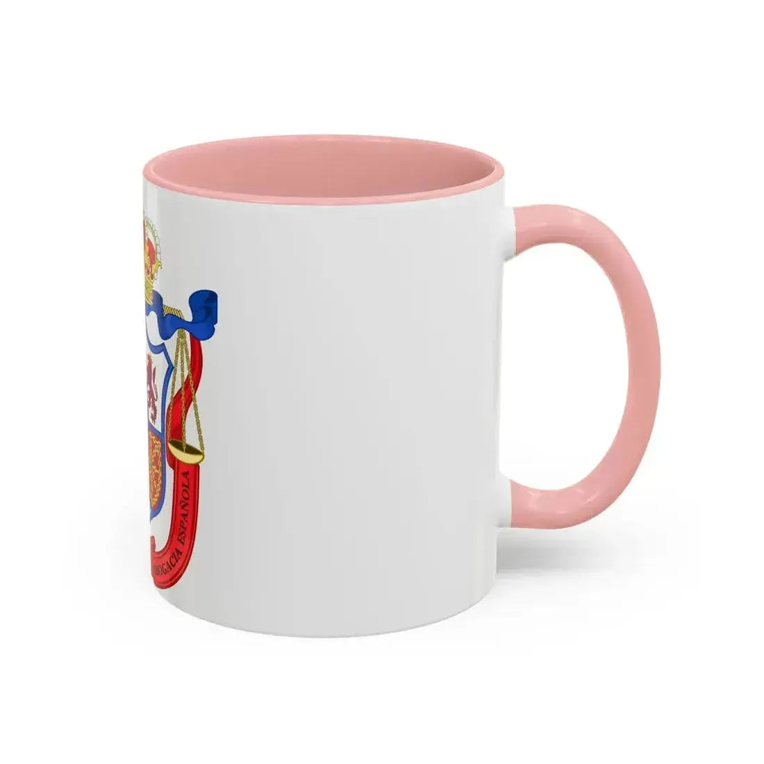 Coat of Arms of the General Council of Spanish Lawyers - Accent Coffee Mug - Go Mug Yourself