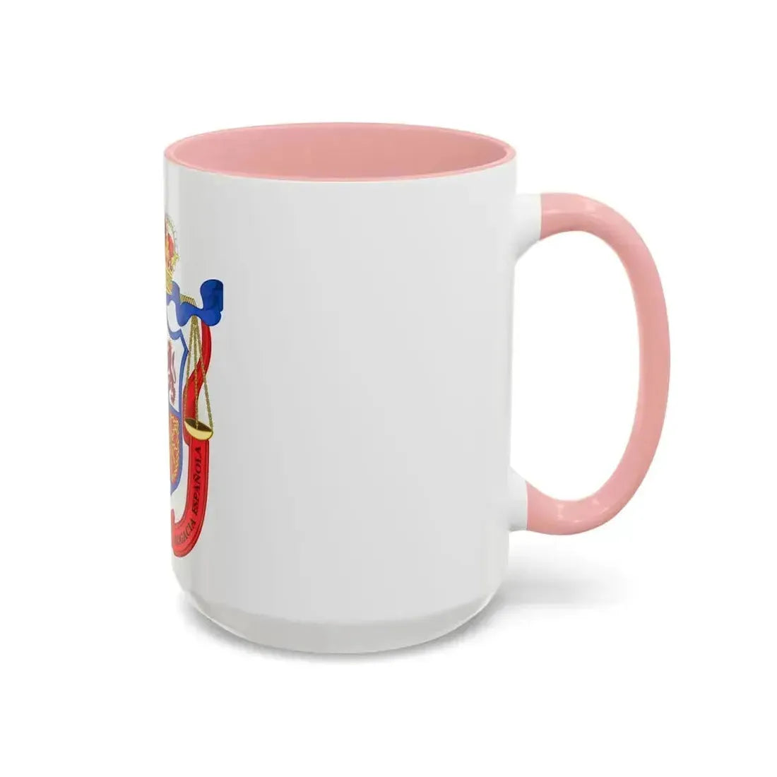 Coat of Arms of the General Council of Spanish Lawyers - Accent Coffee Mug - Go Mug Yourself