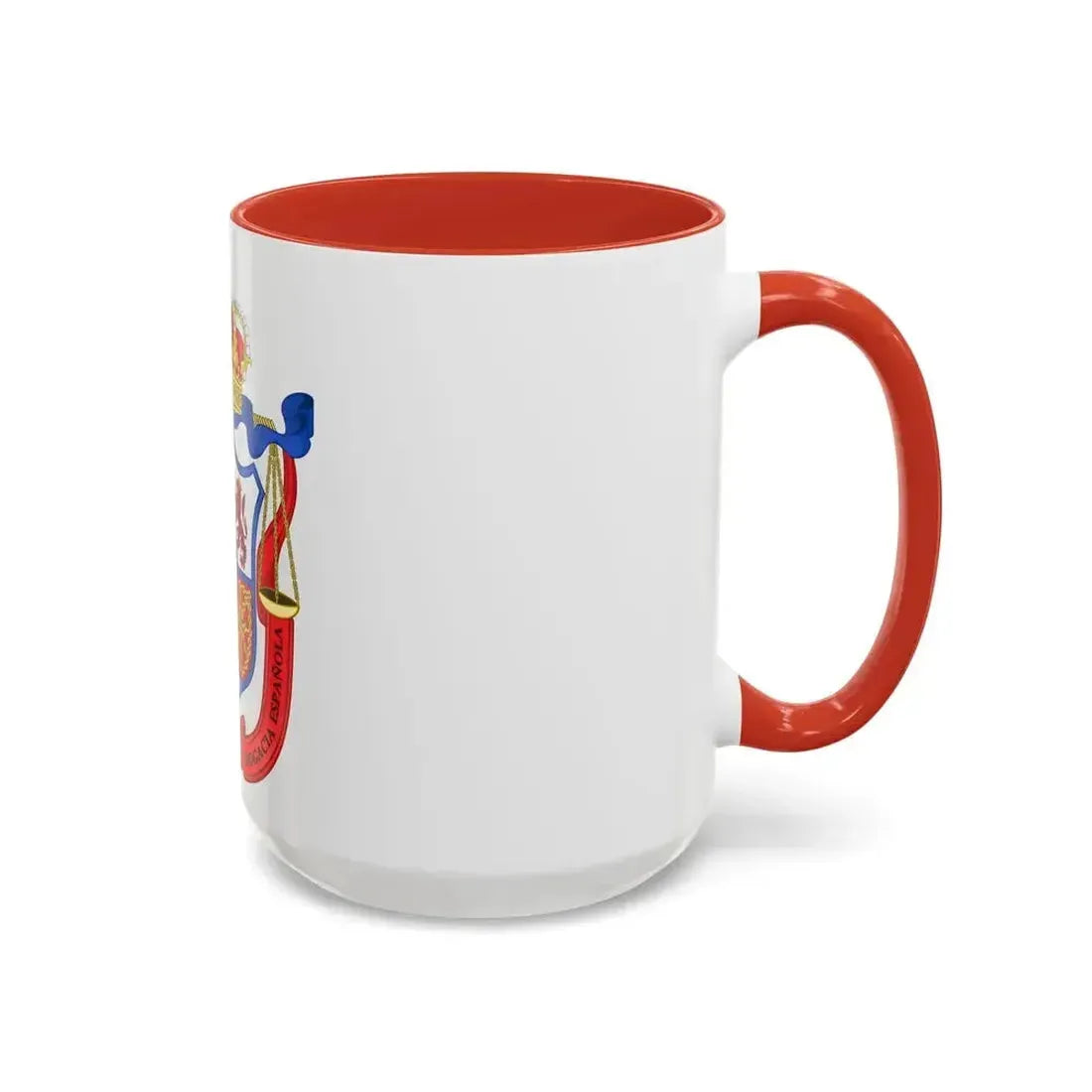 Coat of Arms of the General Council of Spanish Lawyers - Accent Coffee Mug - Go Mug Yourself