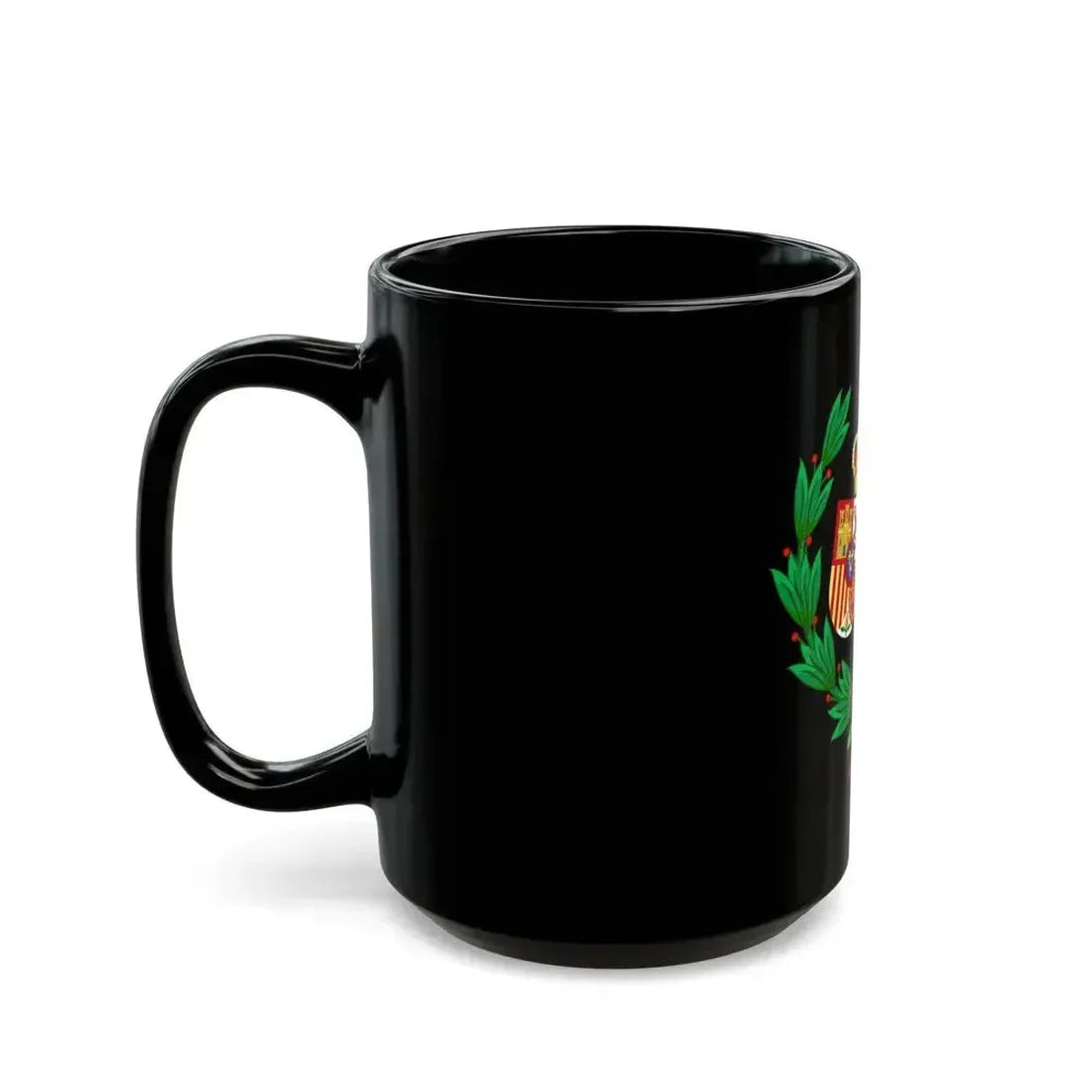 Coat of Arms of the General Council of Spanish Solicitors - Black Coffee Mug - Go Mug Yourself