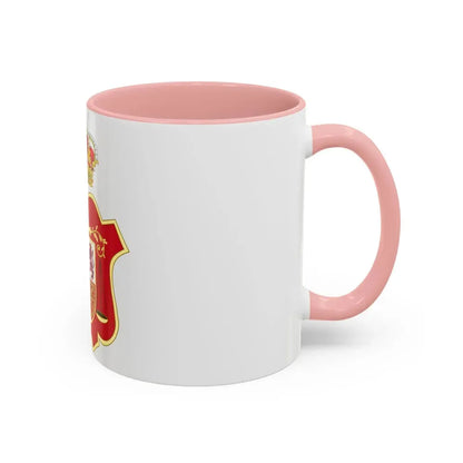Coat of Arms of the General Council of the Judicial Power of Spain - Accent Coffee Mug - Go Mug Yourself