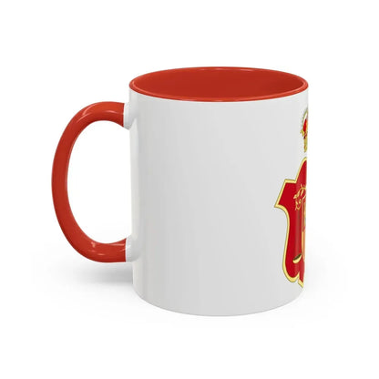 Coat of Arms of the General Council of the Judicial Power of Spain - Accent Coffee Mug - Go Mug Yourself