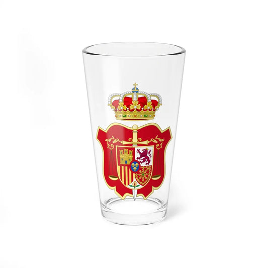 Coat of Arms of the General Council of the Judicial Power of Spain - Pint Glass 16oz-16oz-Go Mug Yourself