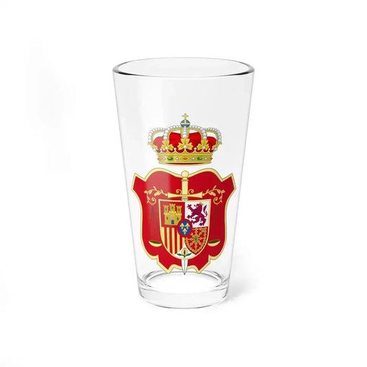 Coat of Arms of the General Council of the Judicial Power of Spain - Pint Glass 16oz 16oz - Go Mug Yourself