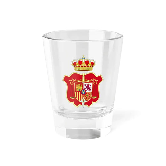 Coat of Arms of the General Council of the Judicial Power of Spain - Shot Glass 1.5oz 1.5oz - Go Mug Yourself