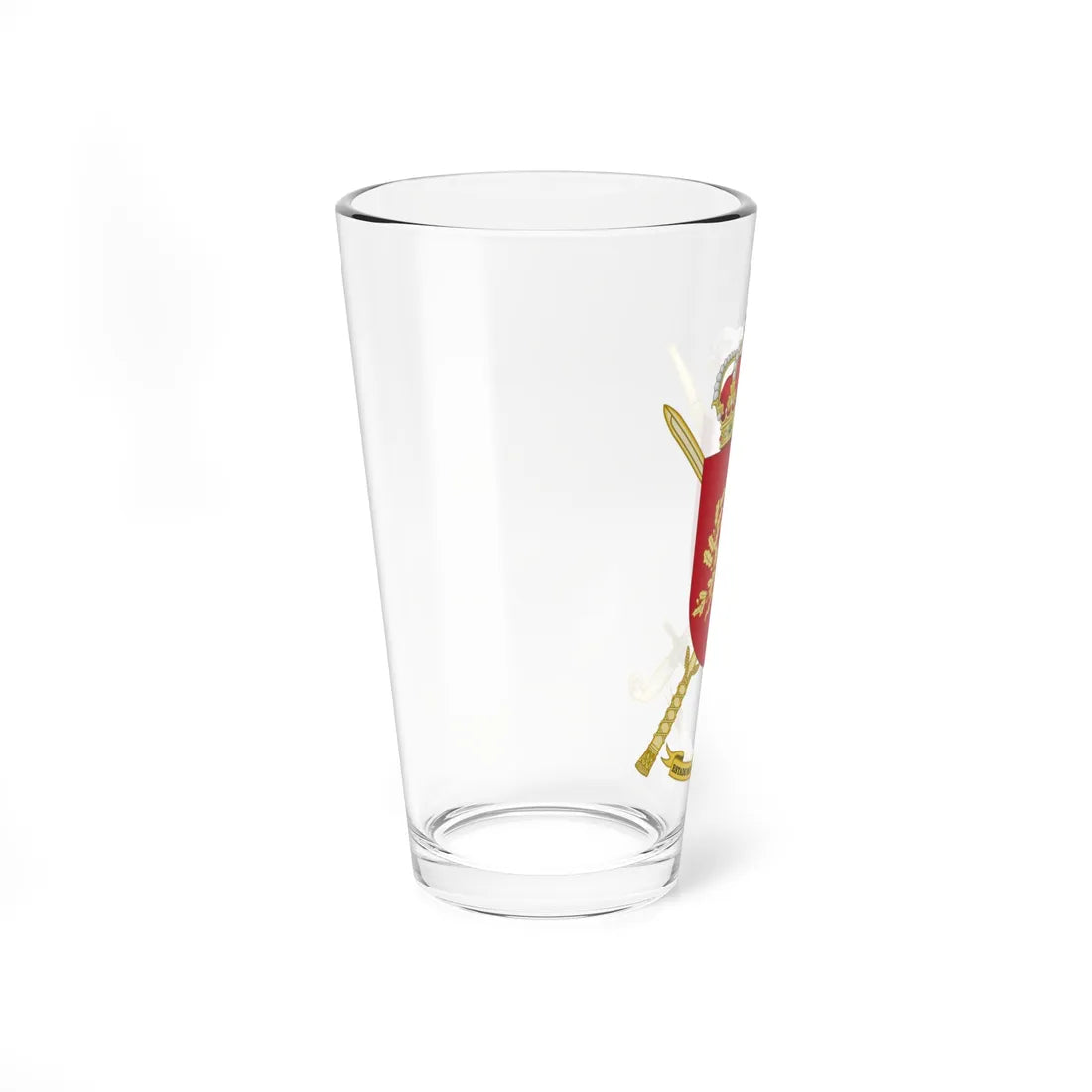 Coat of Arms of the General Staff of the Spanish Army (Spain) (Coat of Arms) Pint Glass 16oz - Go Mug Yourself