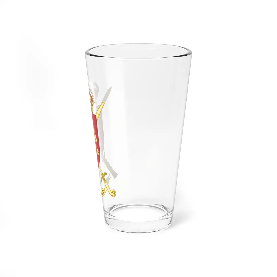 Coat of Arms of the General Staff of the Spanish Army (Spain) (Coat of Arms) Pint Glass 16oz - Go Mug Yourself