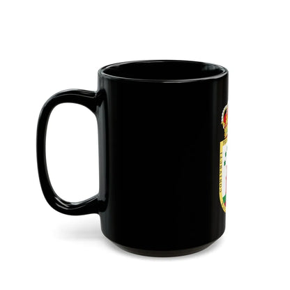 Coat of Arms of the Gibraltar Countryside Commonwealth - Black Coffee Mug-Go Mug Yourself