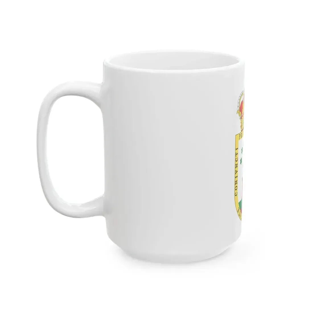 Coat of Arms of the Gibraltar Countryside Commonwealth - White Coffee Mug - Go Mug Yourself