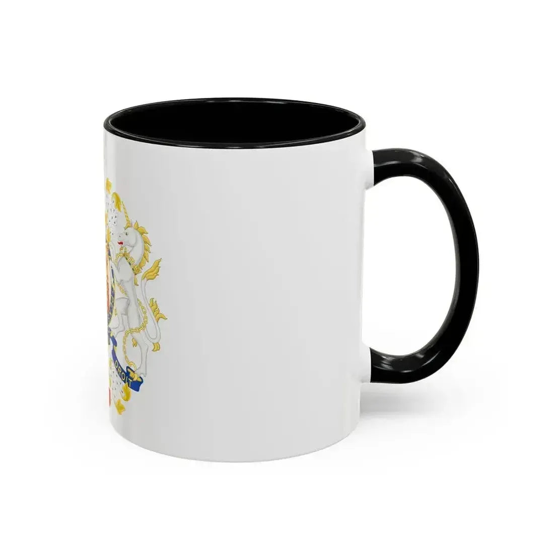 Coat of Arms of the Government of Gibraltar - Accent Coffee Mug - Go Mug Yourself