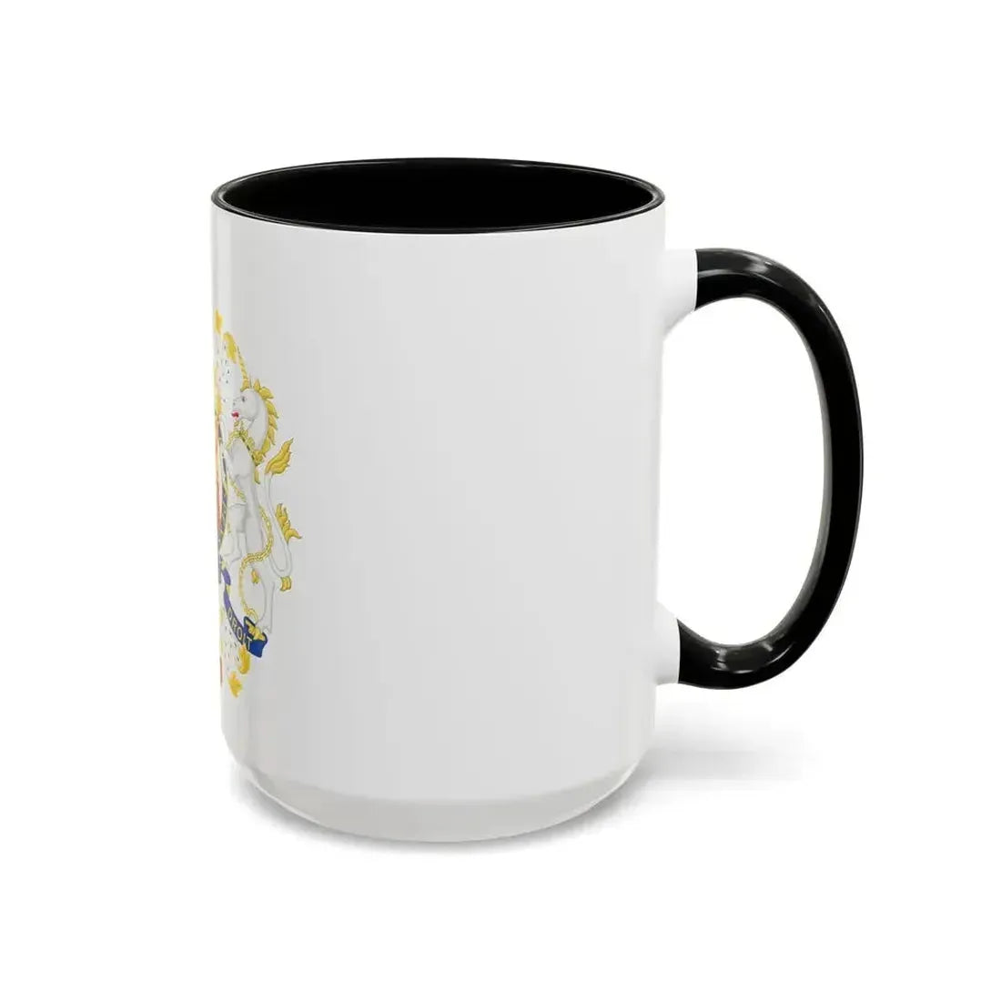 Coat of Arms of the Government of Gibraltar - Accent Coffee Mug - Go Mug Yourself
