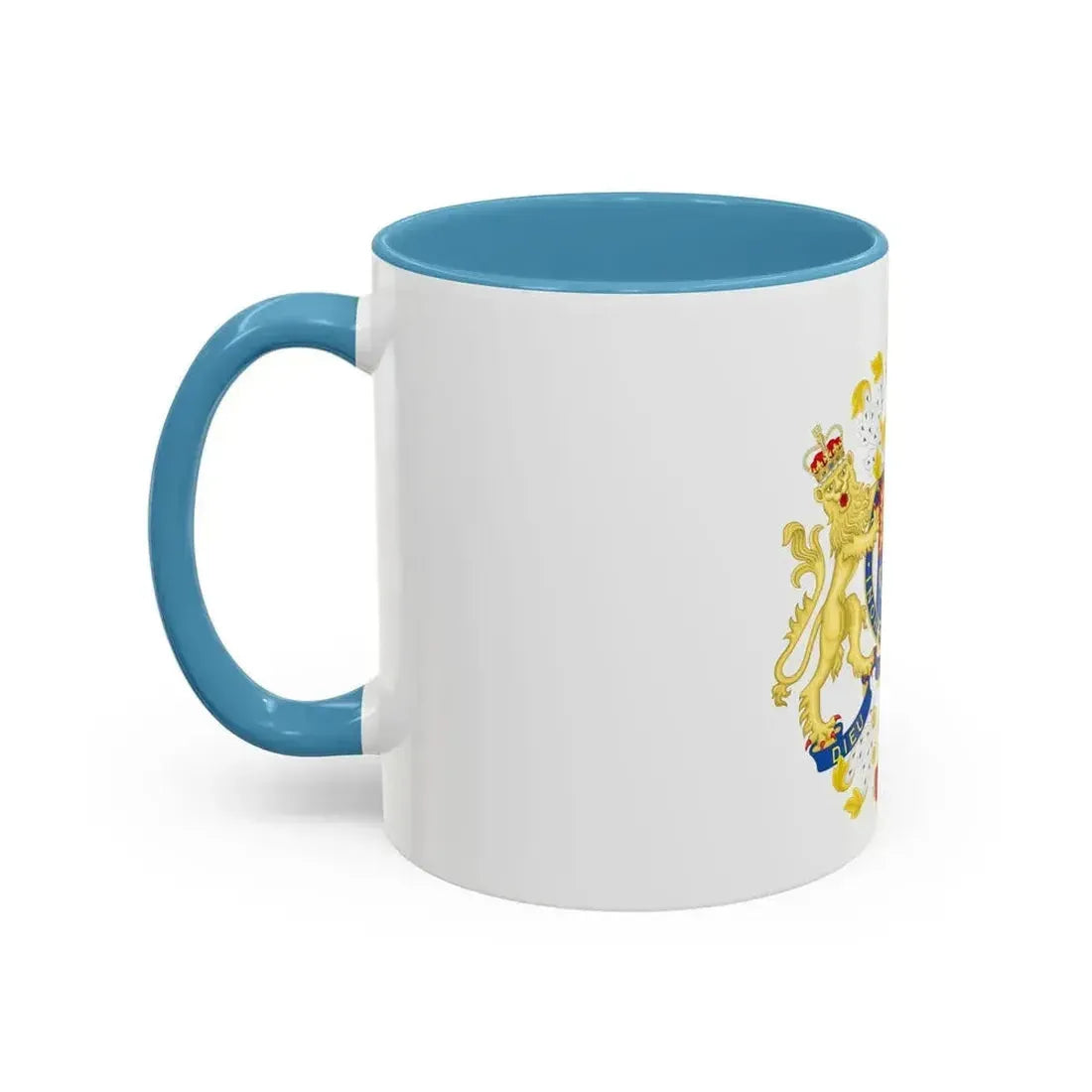 Coat of Arms of the Government of Gibraltar - Accent Coffee Mug - Go Mug Yourself