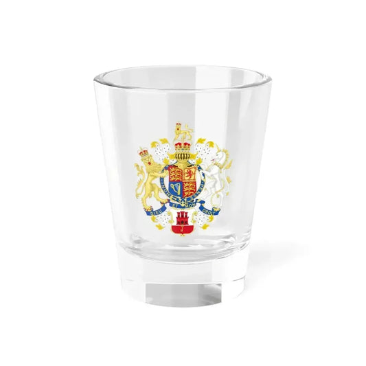 Coat of Arms of the Government of Gibraltar - Shot Glass 1.5oz 1.5oz - Go Mug Yourself