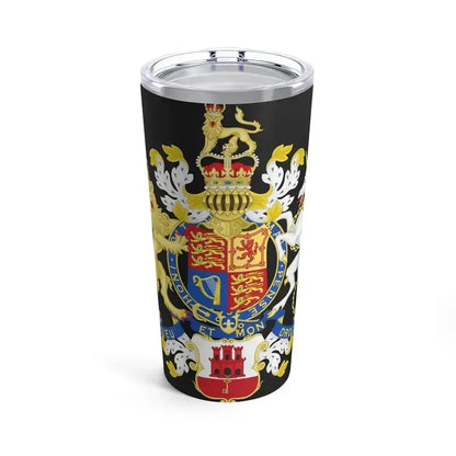 Coat of Arms of the Government of Gibraltar - Tumbler 20oz 20oz - Go Mug Yourself