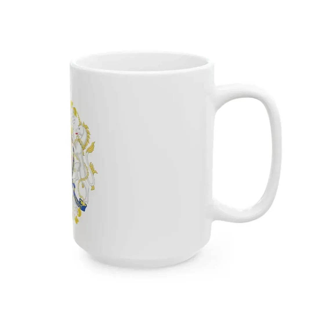 Coat of Arms of the Government of Gibraltar - White Coffee Mug - Go Mug Yourself