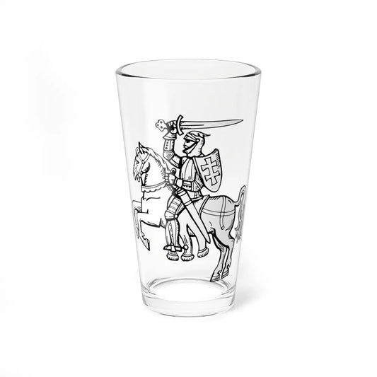 Coat of arms of the Grand Duchy of Lithuania 1581 (Belarus) (Coat of Arms) Pint Glass 16oz 16oz - Go Mug Yourself