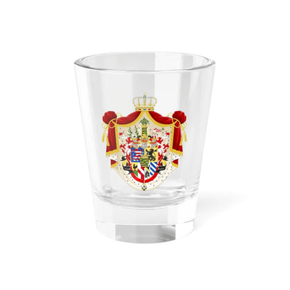 Coat of Arms of the Grand Duchy of Saxe-Weimar-Eisenach (Germany) (Coat of Arms) Shot Glass 1.5oz 1.5oz - Go Mug Yourself