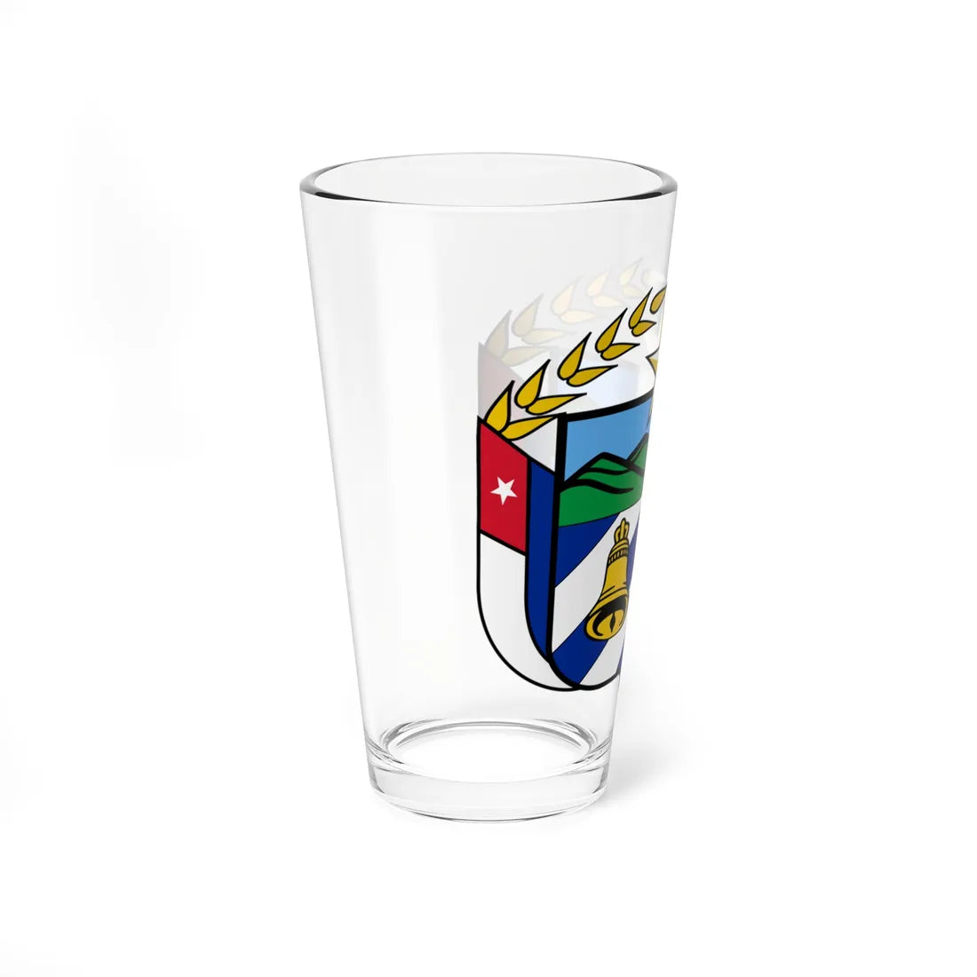 Coat of arms of the Granma Province (Cuba) (Coat of Arms) Pint Glass 16oz - Go Mug Yourself