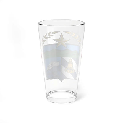 Coat of arms of the Granma Province (Cuba) (Coat of Arms) Pint Glass 16oz - Go Mug Yourself