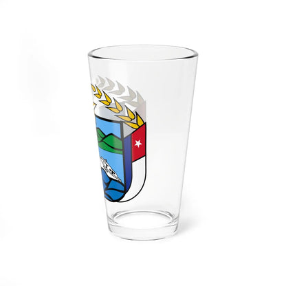 Coat of arms of the Granma Province (Cuba) (Coat of Arms) Pint Glass 16oz - Go Mug Yourself