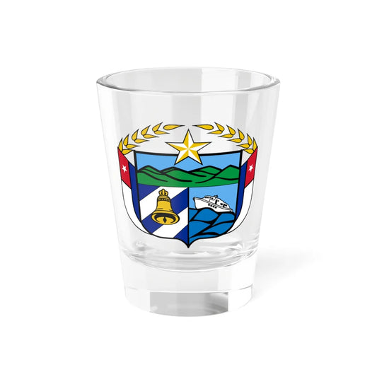 Coat of arms of the Granma Province (Cuba) (Coat of Arms) Shot Glass 1.5oz 1.5oz - Go Mug Yourself