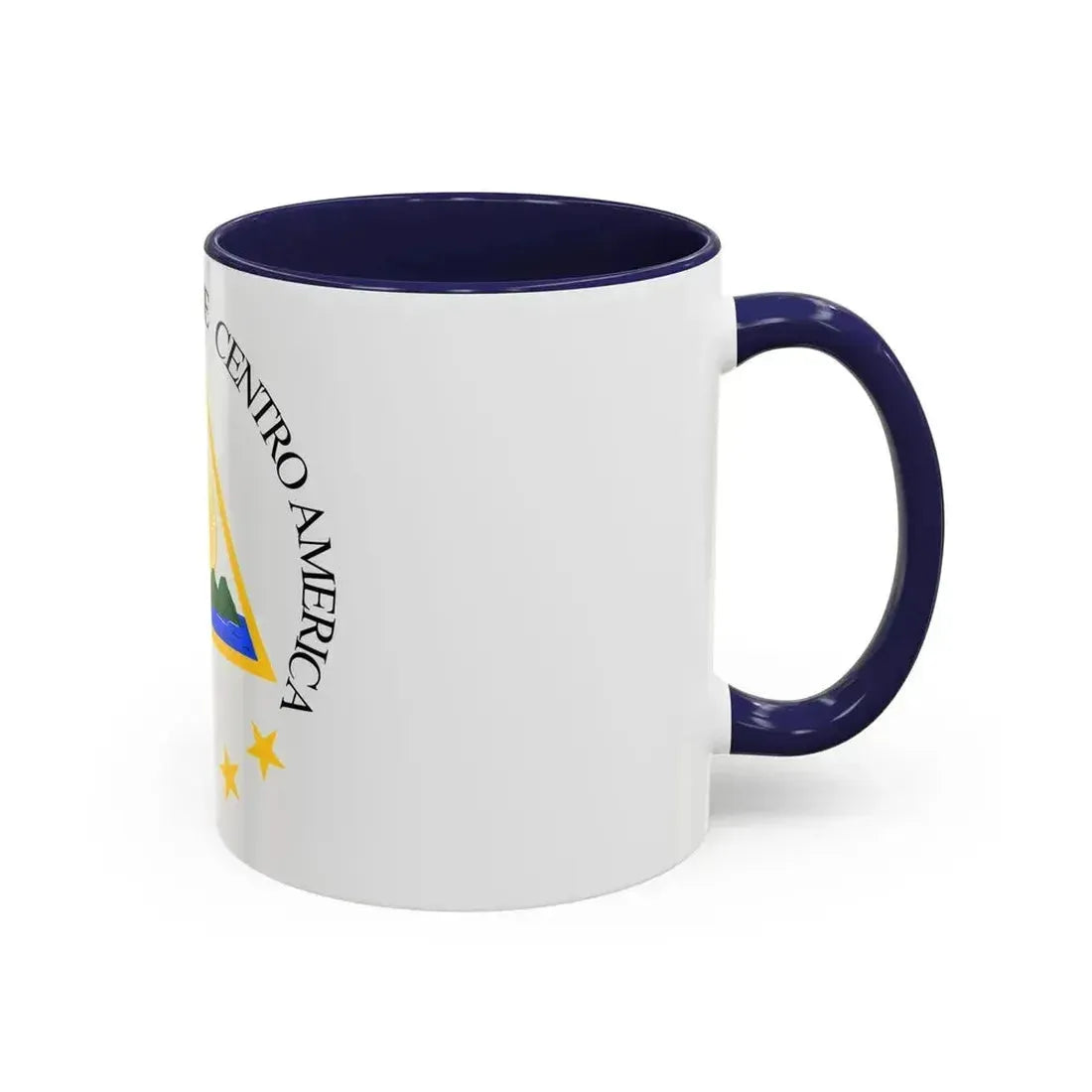 Coat of arms of the Greater Republic of Central America (1898) - Accent Coffee Mug - Go Mug Yourself